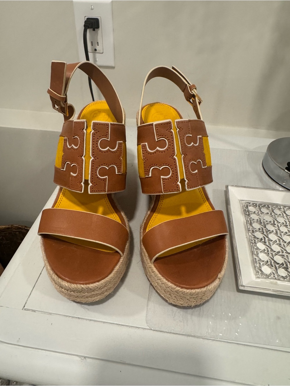 Tory Burch Ines Espadrille Wedge Sandals